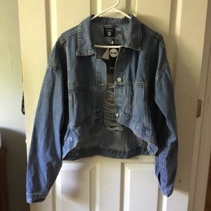 Boohoo Crop Denim Jacket